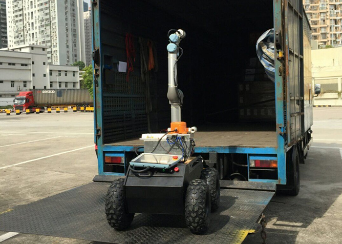 出入境檢驗(yàn)檢疫局應(yīng)對(duì)車(chē)型、集裝箱內(nèi)氣體環(huán)境的機(jī)器人檢測(cè)